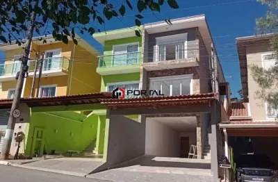 Casa em condomínio fechado com 3 quartos à venda na estrada manoel lages do chao, 1, jardim caiapia, cotia por r$ 680.000
