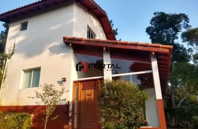 Casa em condomínio fechado com 3 quartos à venda na rua nilo, 12, chácara represinha, cotia por r$ 850.000