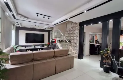 Casa em condomínio fechado com 3 quartos à venda na rua maracatu, 1, chácara canta galo, cotia por r$ 955.000
