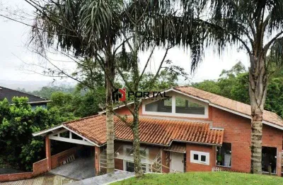 Casa em condomínio fechado com 4 quartos à venda na avenida monteiro lobato, 30, jardim indaiá, embu das artes por r$ 1.150.000