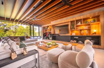 Casa em condomínio fechado com 4 quartos à venda na estrada municipal do embu, 1550, granja viana, cotia por r$ 25.000.000