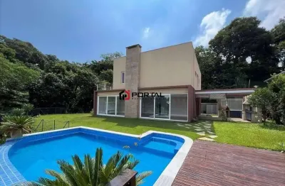Casa em condomínio fechado com 4 quartos para alugar na rua fernão dias paes leme, 1, pousada dos bandeirantes, carapicuíba por r$ 17.900