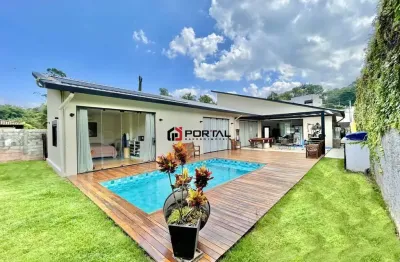 Casa em condomínio fechado com 3 quartos à venda na rio bonito, 1, chácara eliana, cotia por r$ 1.890.000