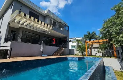 Casa em condomínio fechado com 4 quartos à venda na estrada municipal fernando nobre, 2500, jardim do golf i, jandira por r$ 3.800.000
