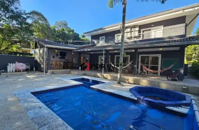 Casa em condomínio fechado com 4 quartos à venda na estrada fazendinha, 1, pousada dos bandeirantes, carapicuíba por r$ 2.580.000