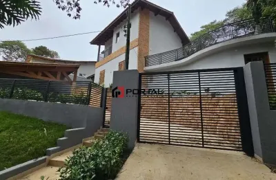 Casa em condomínio fechado com 4 quartos à venda na avenida josé giorgi, 610, granja viana ii, cotia por r$ 1.280.000