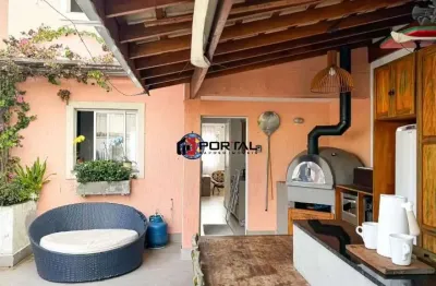 Casa em condomínio fechado com 3 quartos à venda na estrada do capuava, 1, chácara ondas verdes, cotia por r$ 639.000