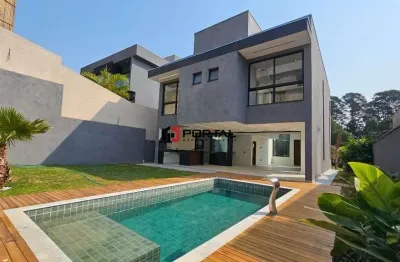 Casa em condomínio fechado com 4 quartos à venda na estrada do capuava, 4570, jardim dos ipês, cotia por r$ 3.100.000