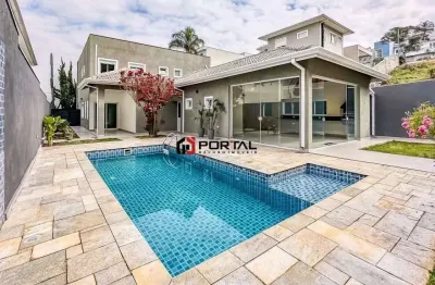 Casa em condomínio fechado com 4 quartos à venda na estrada fazendinha, 6600, pousada dos bandeirantes, carapicuíba por r$ 2.990.000