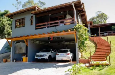 Casa em condomínio fechado com 5 quartos à venda na avenida josé giorgi, 1750, granja viana ii, cotia por r$ 1.885.000