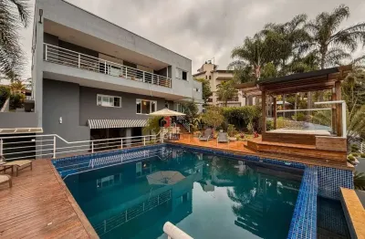 Casa em condomínio fechado com 4 quartos à venda na avenida josé giorgi, 1750, granja viana, cotia por r$ 4.200.000