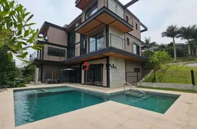 Casa em condomínio fechado com 4 quartos à venda na avenida monteiro lobato, 30, jardim indaiá, embu das artes por r$ 3.200.000