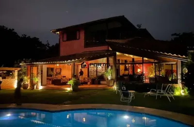 Casa em condomínio fechado com 4 quartos à venda na estrada fernando nobre, 3003, parque rincão, cotia por r$ 5.900.000
