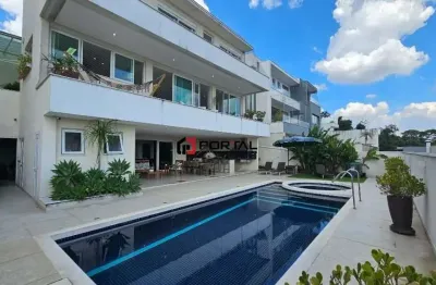Casa em condomínio fechado com 4 quartos à venda na estrada fazendinha, 6600, pousada dos bandeirantes, carapicuíba por r$ 3.900.000