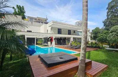 Casa em condomínio fechado com 6 quartos à venda na avenida estácio de sá, 1756, são paulo ii, cotia por r$ 16.500.000