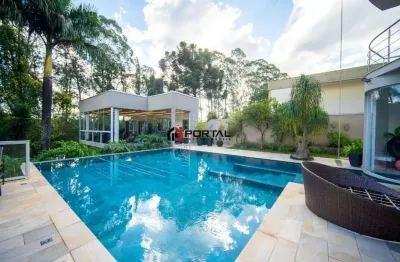 Casa em condomínio fechado com 4 quartos à venda na general fernando v.c. albuquerque, 1, bosque do vianna, cotia por r$ 4.500.000