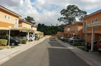 Casa em condomínio fechado com 3 quartos para alugar na do vintém, 88, granja viana ii, cotia por r$ 3.715