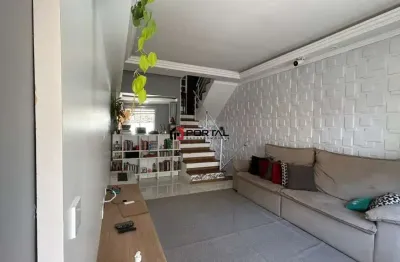 Casa em condomínio fechado com 3 quartos à venda na estrada manoel lages do chao, 295, jardim caiapia, cotia por r$ 750.000