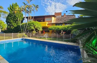 Casa em condomínio fechado com 4 quartos à venda na estrada fernando nobre, 4000, granja viana, cotia por r$ 5.500.000