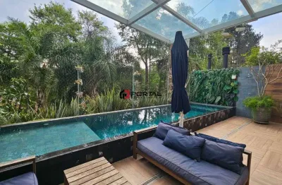 Casa em condomínio fechado com 3 quartos à venda na estrada dos estudantes, 1600, granja viana, cotia por r$ 1.300.000