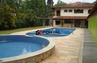 Casa em condomínio fechado com 4 quartos à venda na estrada fazendinha, 4151, pousada dos bandeirantes, carapicuíba por r$ 4.000.000