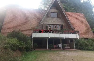 Casa em condomínio fechado com 7 quartos à venda na patriarca, gramado, cotia por r$ 2.000.000