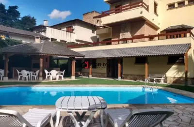 Casa em condomínio fechado com 3 quartos à venda na estrada municipal fernando nobre, 1000, jardim do golf i, jandira por r$ 3.200.000