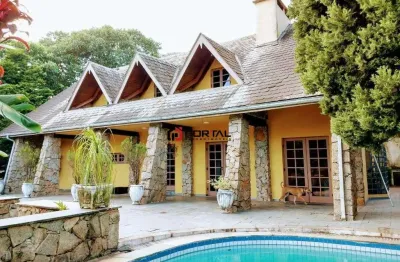 Casa em condomínio fechado com 3 quartos à venda na lábria, gramado, cotia por r$ 1.600.000