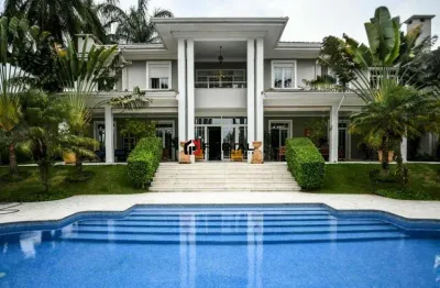 Casa em condomínio fechado com 5 quartos à venda na estrada municipal do embu, 1550, granja viana, cotia por r$ 15.000.000