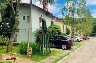 Casa em condomínio fechado com 3 quartos à venda na estrada dos galdinos, 1, jardim barbacena, cotia por r$ 690.000