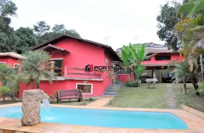 Casa em condomínio fechado com 4 quartos à venda na pau furado, jardim atalaia, cotia por r$ 2.900.000