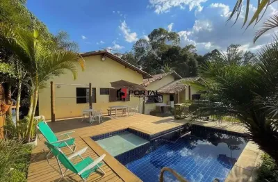 Casa em condomínio fechado com 4 quartos à venda na estrada dos pinheiros, 745, chácara dos junqueiras, carapicuíba por r$ 1.160.000