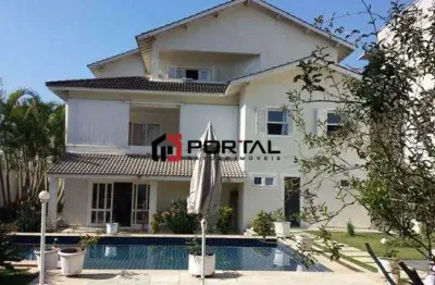 Casa em condomínio fechado com 4 quartos à venda na avenida estácio de sá, são paulo ii, cotia por r$ 3.000.000