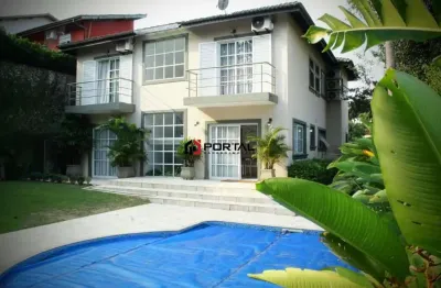 Casa em condomínio fechado com 4 quartos à venda na de fazendinha, pousada dos bandeirantes, carapicuíba por r$ 1.800.000