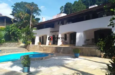 Casa em condomínio fechado com 5 quartos à venda na rua padre mateus de lara leão, granja viana, cotia por r$ 2.950.000