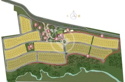 Terreno à venda na Avenida Nossa Senhora de Fátima, 01, Jardim Vitória, Goiânia
