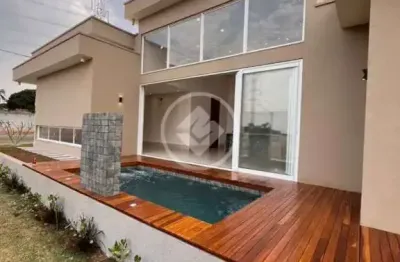 **pronta para morar**casa térrea de alto padrão no condominio rosas de leiria em goianira! codigo: 113775