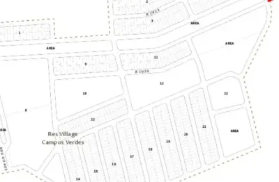 Terreno à venda na Avenida Campos Verdes, s/n, Residencial Village Campos Verdes, Goiânia