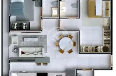 Apartamento com 2 quartos à venda na T-44, 1, Setor Bueno, Goiânia