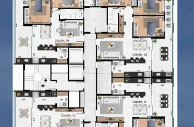Apartamento de 2 quartos com suíte em um excelente condomínio clube - estrela sul