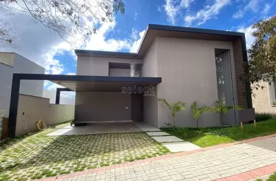 Excelente casa linear com 4 suítes a venda no condomínio alvim
