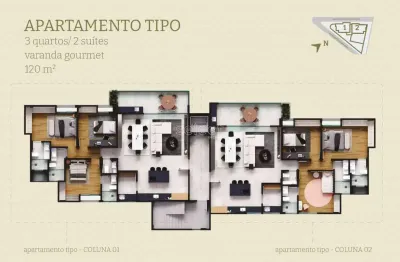 Cobertura com 4 quartos à venda na Rua Oscavo Gonzaga Prata, Jardim das Laranjeiras, Juiz de Fora