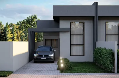 Casa com 3 quartos à venda na Rua Jean Becue, Costeira, Araucária