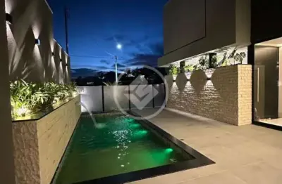 Casa em condomínio fechado com 4 quartos à venda na Dos Mógnos, Jardins Bolonha, Senador Canedo