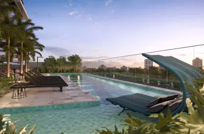 Flat com 1 quarto à venda na Avenida Mutirão, Setor Bueno, Goiânia