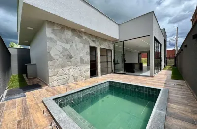 Casa em condomínio fechado com 3 quartos à venda na Rua Cetina, Jardins Barcelona, Senador Canedo