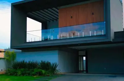 Casa em condomínio fechado com 4 quartos à venda na Rua das Figueiras, Jardins Bolonha, Senador Canedo