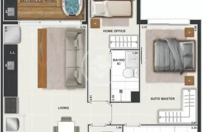 Apartamento com 2 quartos à venda na Rua T 55, 344, Setor Bueno, Goiânia