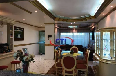 Sobrado com 4 dormitórios à venda, 300 m² por r$ 790.000,00 - vila saracatan - são bernardo do campo/sp