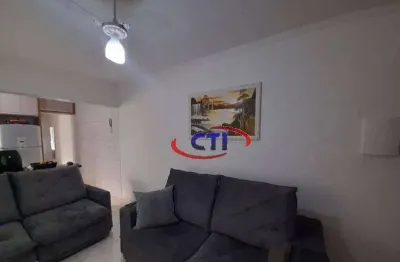 Apartamento com 1 dormitório à venda, 52 m² por r$ 319.000,00 - guilhermina - praia grande/sp
